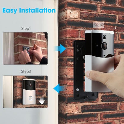 Sonnette vidéo WIFI, sonnette intelligente HD Caméra de sécurité neuf