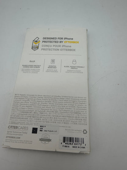 Otterbox Serie Clear coque avec MagSafe, Coque pour iPhone 14 Pro Max, Antichoc, Anti Chute, très Fine, supporte 2 x Plus de Chutes Que la Norme Militaire, Obsidian