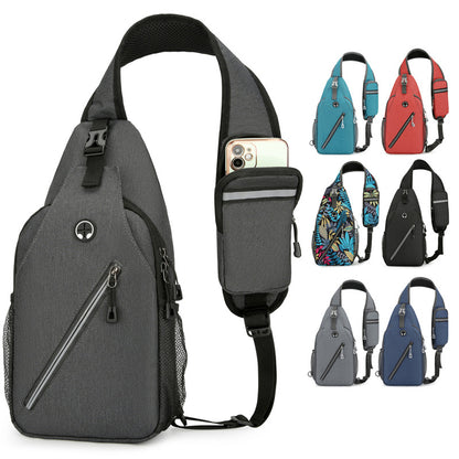 Sac de Poitrine "Urban Shield" – Rigide, Antivol & Port de Charge USB