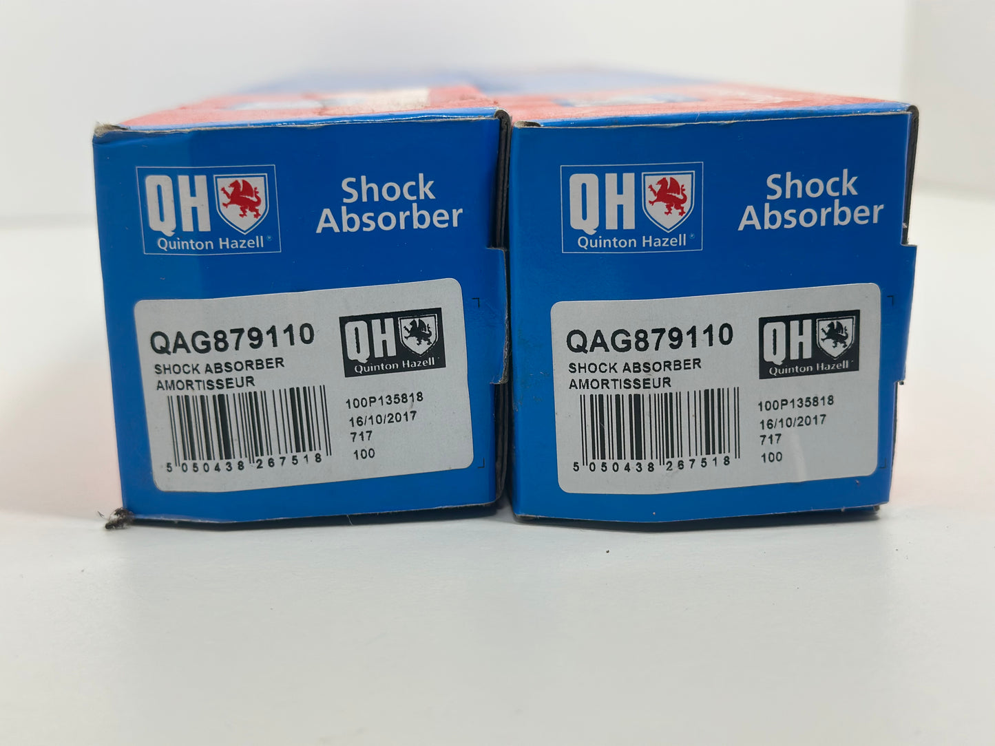 QUINTON HAZELL QAG879110 Amortisseur
Pression de gaz, Système bitube, Jambe de suspension, Bossage en haut, Bossage en bas