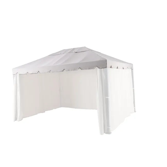 Store polyester Ysis beige l.298 x L.298 cm