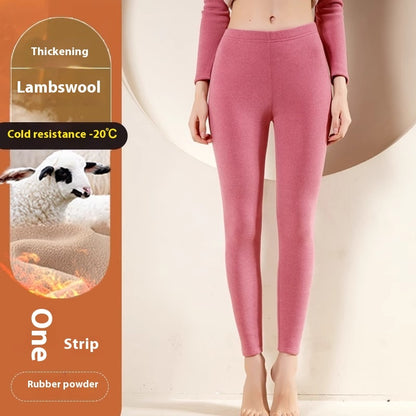 Legging "Luxury Warm" en Cachemire – Doublure Polaire & Effet Amincissant