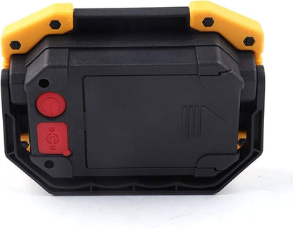 30W COB Rechargable LED travail lumière Portable lumière d'inondation étanche avec port USB pour charger des appareils mobiles pour le camping en plein air de réparation d'urgence (Size : 3) [Classe énergétique A+]