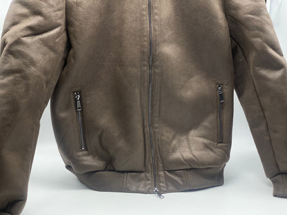 Magnifique blouson marron havane taille L neuf
