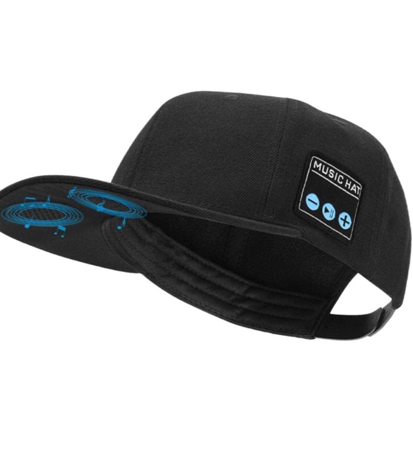 Casquette de Musique avec Haut-Parleur Bluetooth, Chapeau Bluetooth réglable avec Haut-Parleur Intelligent sans Fil Bluetooth 5.0, Casquette de Baseball Street Sports