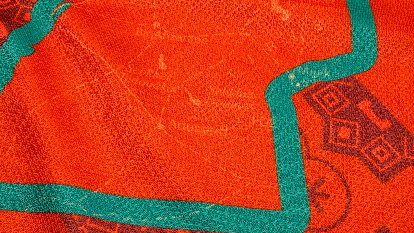 Maillot du Maroc rouge taille L ( taille petit (S) )