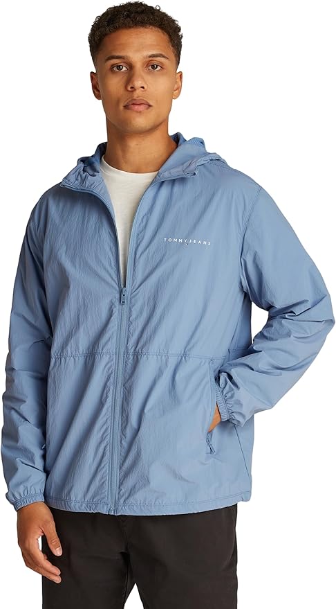 Tommy Jeans Veste Coupe-Vent Homme Chicago avec Capuche