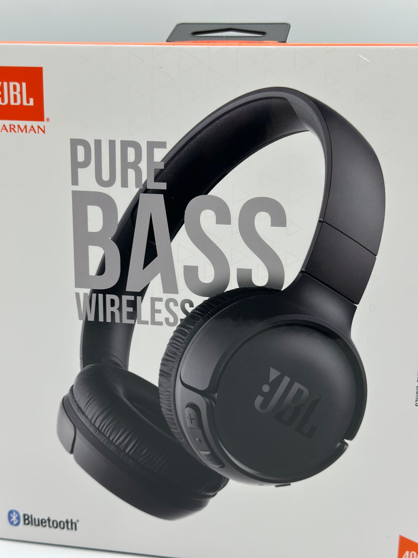 Casque supra-auriculaire sans fil JBL Tune BT Noir