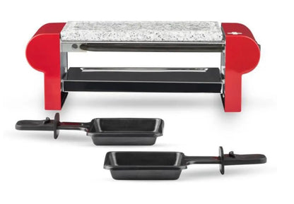 Raclette 2 personnes et plaque de granit - Température réglable - Puissance : 350 W neuve