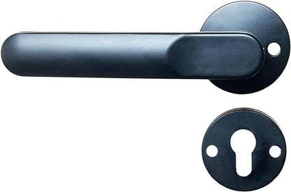 SEPOX poignée de porte intelligente reconnaissance d’empreintes digitales en métal téléphone portable bluetooth carte à puce serrure de porte noire à la maison sans clé neuf