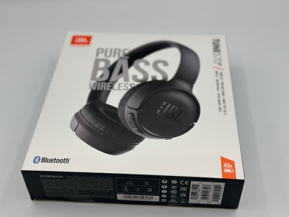 Casque supra-auriculaire sans fil JBL Tune BT Noir