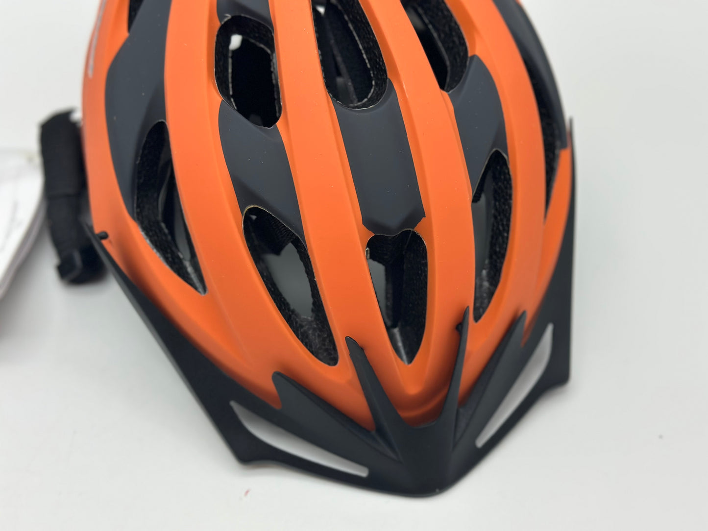 Motodak Casque Route/VTT polisport Sport Ride Orange Fluo/Noir Mat avec reglage Occipital 58/62