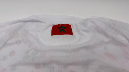 Maillot puma rouge et blanc Maroc taille L (taille petit (s) )