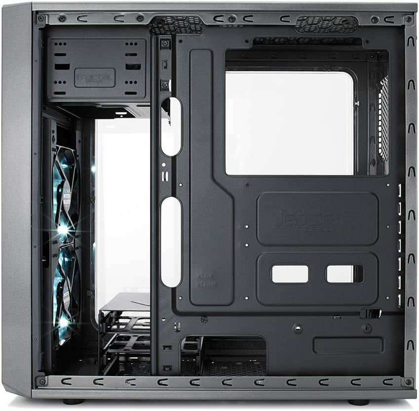 Boîtier d’ordinateur Mid Tower - ATX - Débit d’air élevé - 2X Fractal Design Silent LL Series 120mm neuf