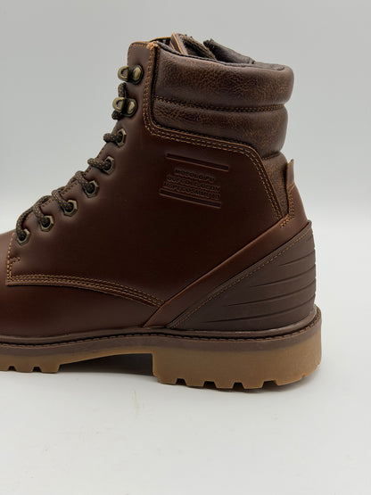 Bottes à lacets marron