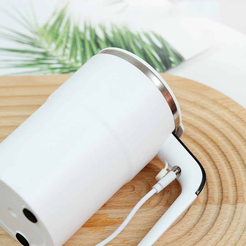 Tasse à café électrique magnétique automatique rechargeable USB IP67 Acier inoxydable étanche sans danger pour les aliments pour le thé de jus Milksha
