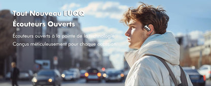Écouteurs Bluetooth sans Fil Sport - Casque Conduction Osseuse pour Une Expérience Audio Supérieure neuf