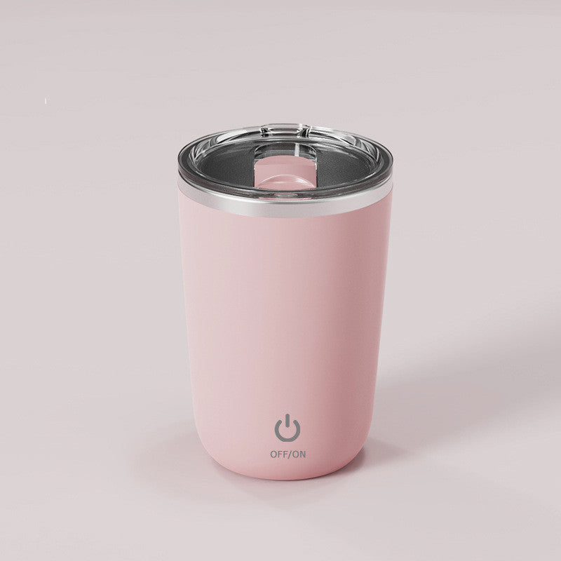 Tasse mélangeur automatique de 350 ml pour le jus, le café, le lait, en l'acier inoxydable,
