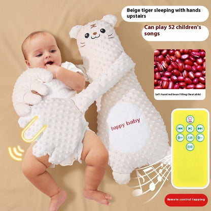 Main Apaisante "Soft-Touch" – Oreiller de Sommeil en Peluche pour Bébé