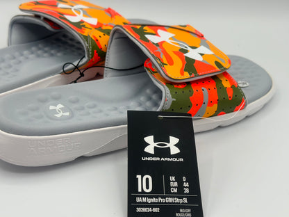 Claquette UNDER ARMOUR Pro Graphic Strap pour homme neuves et authentique taille 44