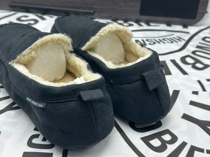 - Pantoufles style mocassin - Anthracite taille 44,5