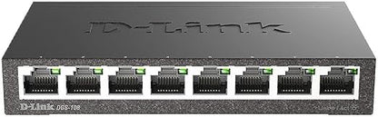 D-Link Switch 8 ports boîtier métal neuf