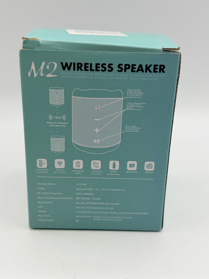 M2 haut Parleur Sans Fil Bluetooth Étanche Mini HD Son Stéréo Haut-Parleur Basse Wenaxibe 147