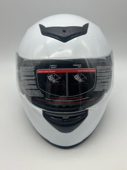 Casque de Moto Intégral, Scooter Respirant pour Femme Homme Adultes, Protection de Sécurité, Certifi XL