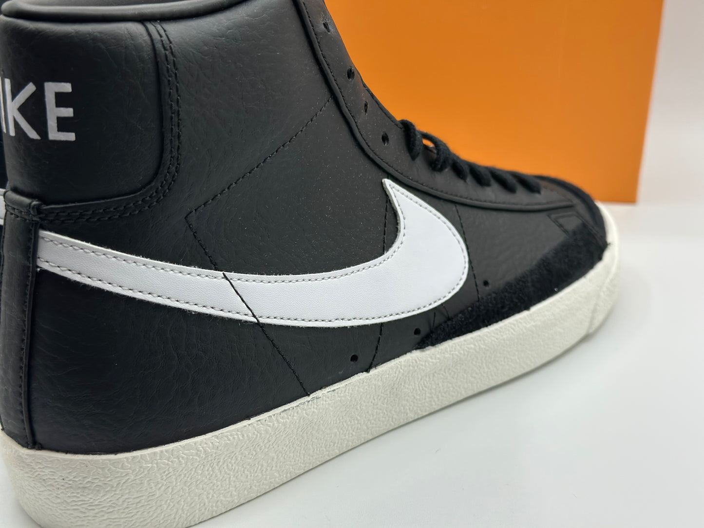 Nike - Blazer - Baskets mi-hautes style 77's vintage - Noir