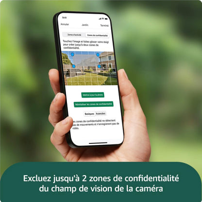 Nouvelle caméra Blink (Outdoor 4) : caméra de surveillance connectée HD sans fil, 2 ans d'autonomie, détection de mouvements avancée, fonctionne avec Alexa (système 1 caméra avec Sync Module Core)
