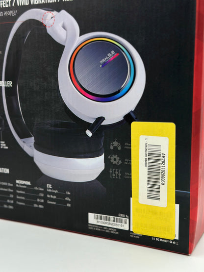 Abkoncore B1000R Real 5.2 Noir
Casque-Micro Pour Gamer Circum-Aural Fermés- Son Surround 5.2 - Micro Retractable - Générateur De Vibrations - Retro-Éclairage RGB - USB/PC