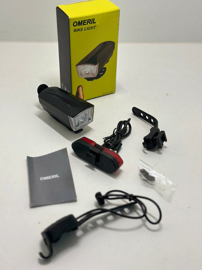 Petite lumière de vélo Rechargeable USB, lumière de vélo de Haute qualité, lumières de vélo pour la Conduite de Nuit, pour vélo Noir Atelier de réparation de vélo étanche
