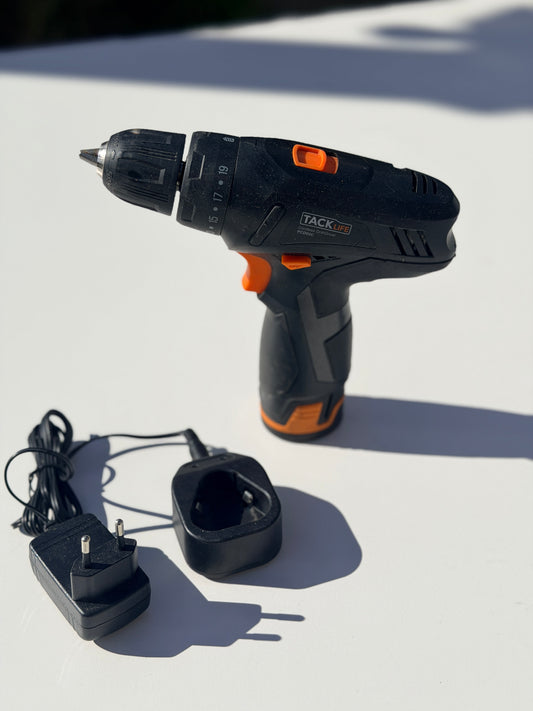 Visseuse Sans Fil Tacklife 12V - Compacte & Ergonomique (Batterie et Chargeur inclus) parfait état ultra compact