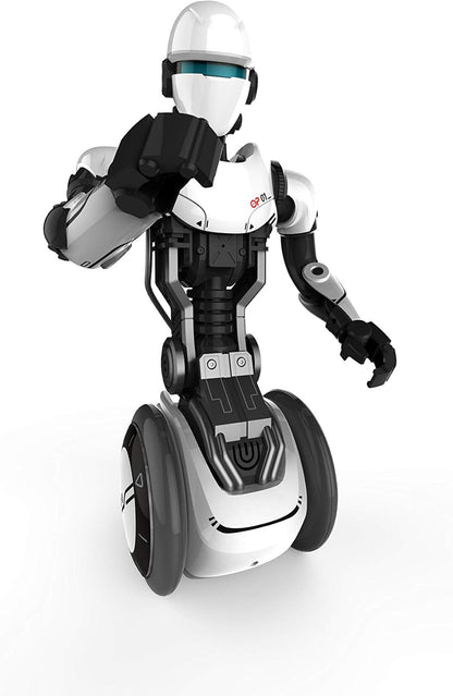 Ycoo by Silverlit - O.P One - Robot Radiocommandé Programmable 36 cm - Mode Espion et Possibilité d'enregistrer des Messages, Bras et Tête Articulés