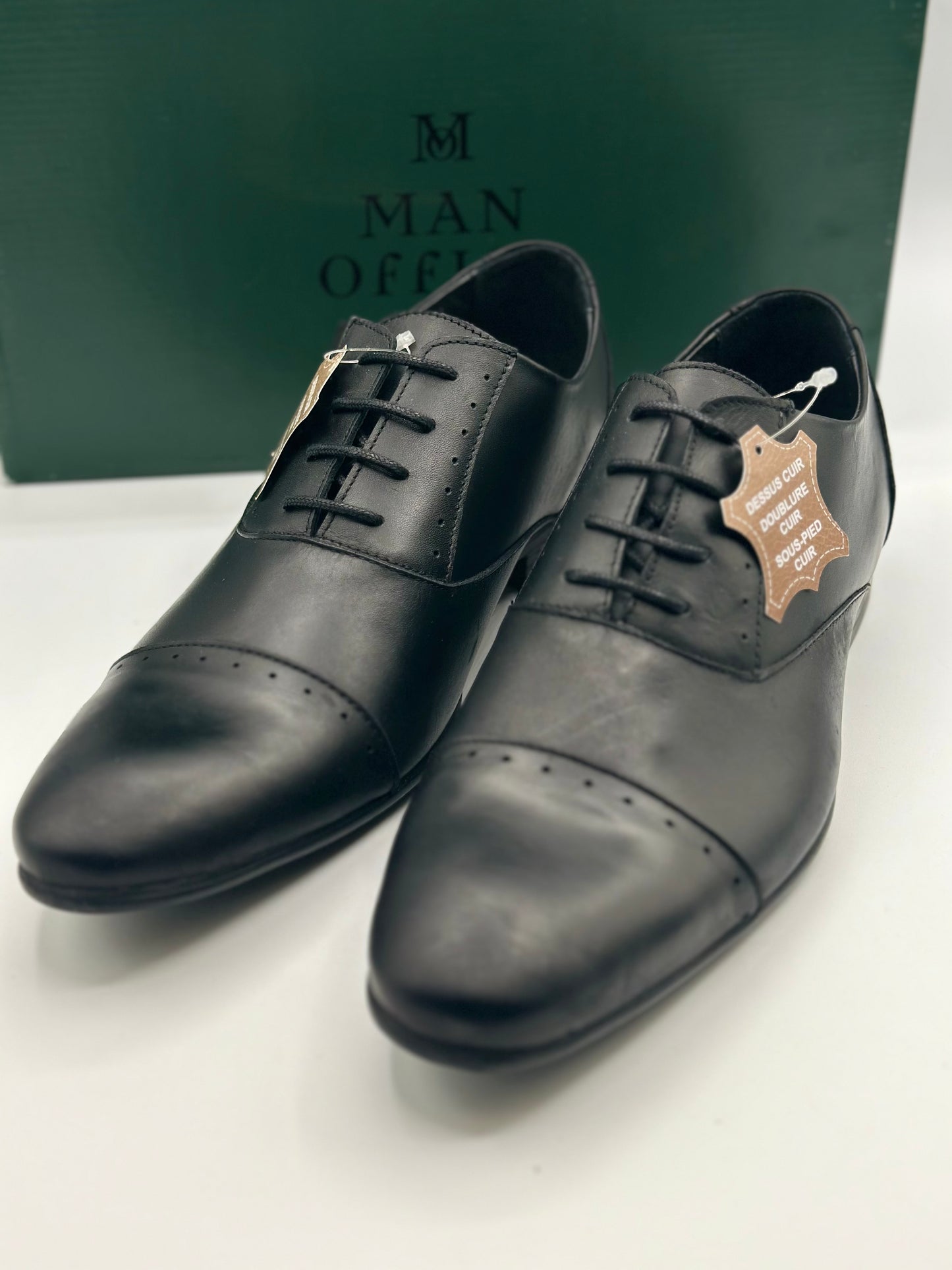 MAN OFFICE
Derbies Homme en cuir noir