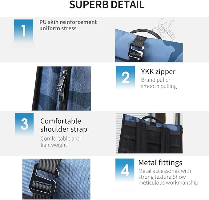 Sac à dos pour Ordinateur Portable d'affaires pour 13-16 pouces neuf
