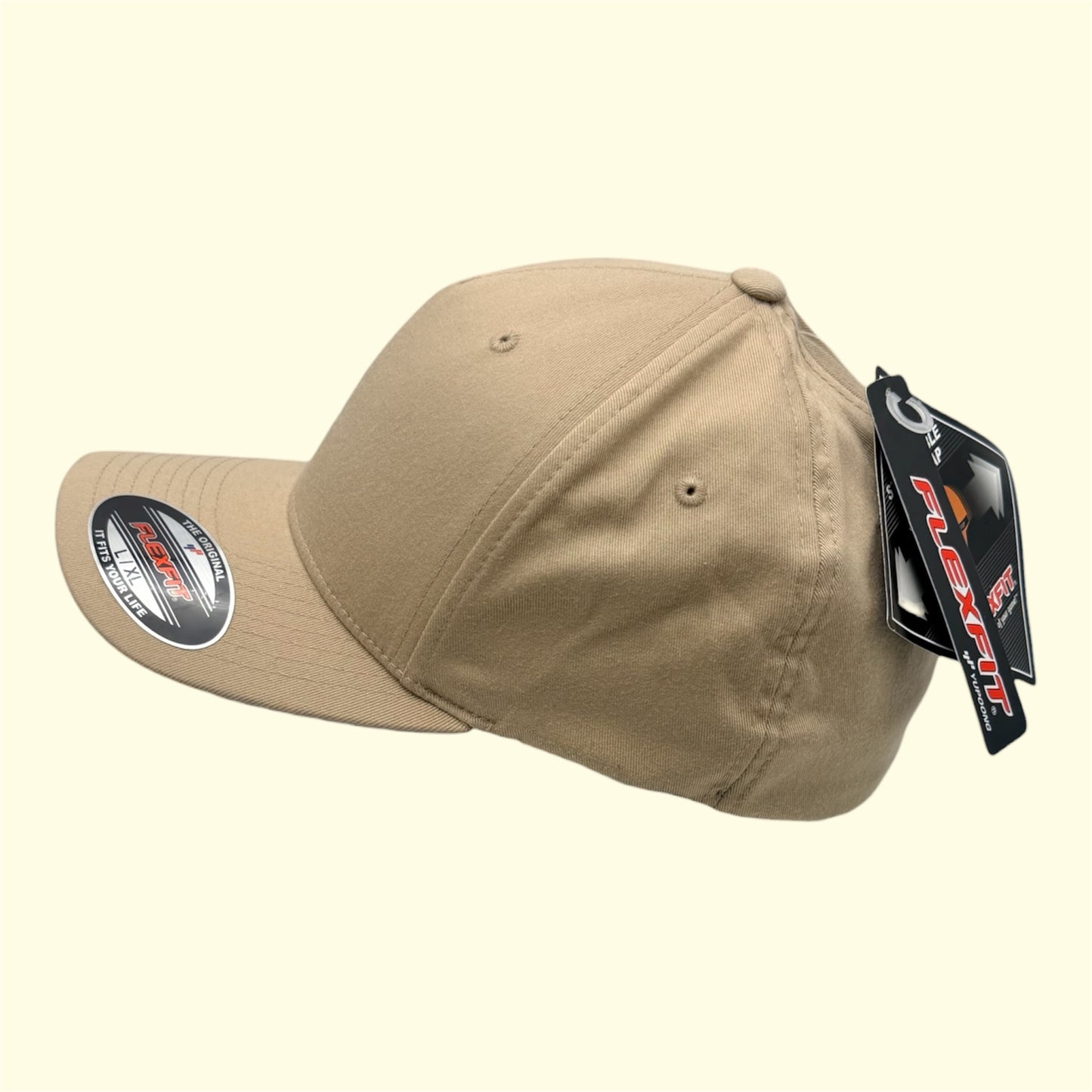 Véritable chapeau de casquette en sergé brossé Flexfit 6377
