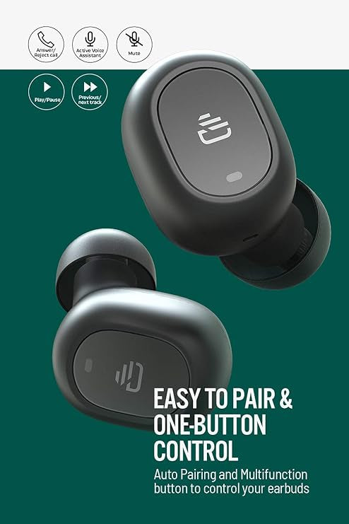 Écouteurs Bluetooth Longue Autonomie avec Boîte de Charge Bluetooth 5.0 Angie bruits