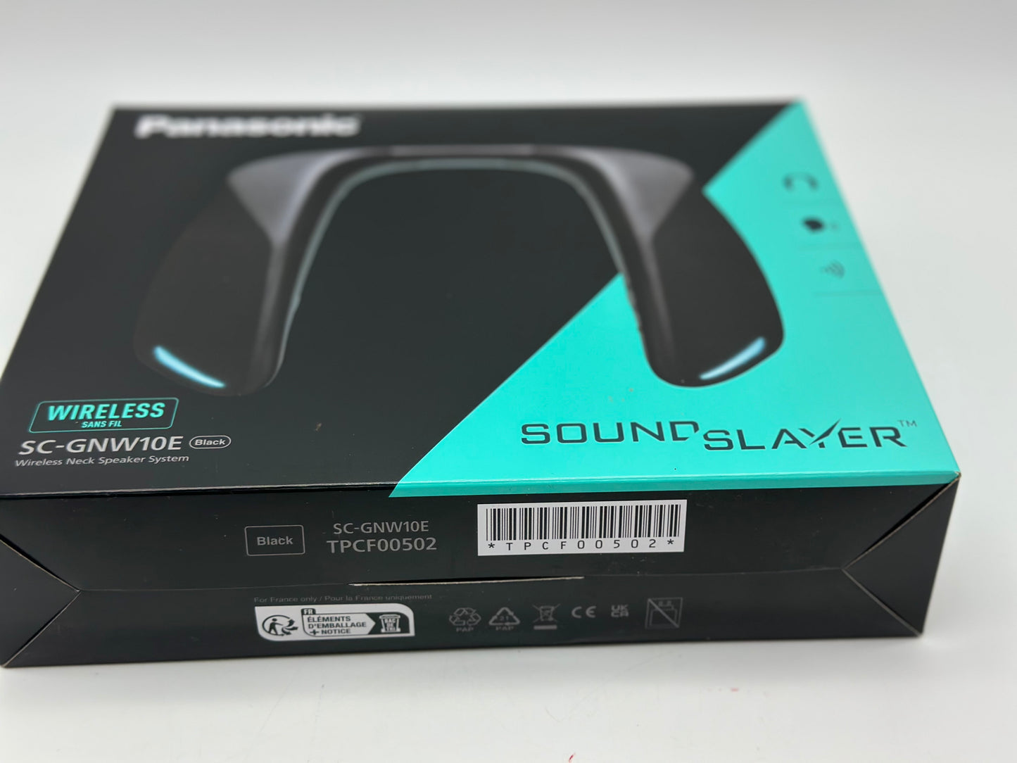 SC-GNW10E Haut-parleur de jeu sans fil, Sound Slayer™, Son 3D, Dolby Atmos®, noir