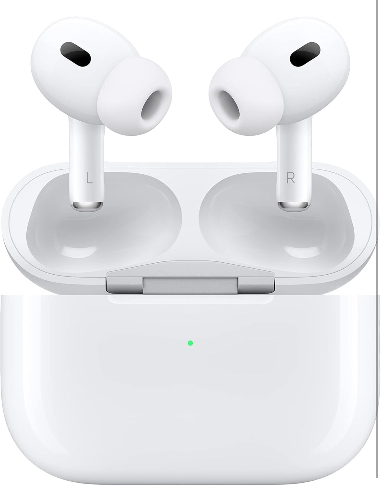 Apple AirPods Pro 2 Écouteurs sans Fil, Casques et écouteurs Bluetooth, Réduction Active du Bruit, Appareil auditif, Mode Transparence, Audio Spatial personnalisé, Son Haute-fidélité, Recharge USB-C ( origine Apple garantie)
