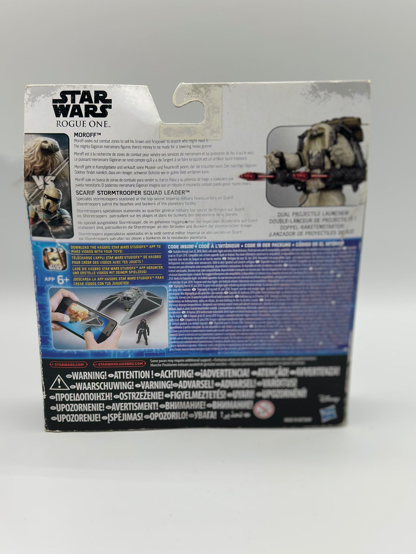 Star Wars Rogue One - Figurines Stormtrooper Scarif et Moroff (Hasbro B7261EL20)