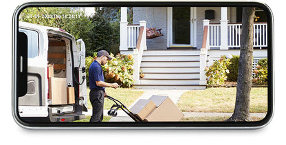 ANNKE C800 Bullet 4K Ultra HD POE Caméra de Sécurité ONVIF 8MP Caméra IP Audio 256Go Carte TF Accès à Distance 100ft EXIR Vision Nocturne IP67 Étanche (Prend Uniquement en Charge H.265/H.265 +)