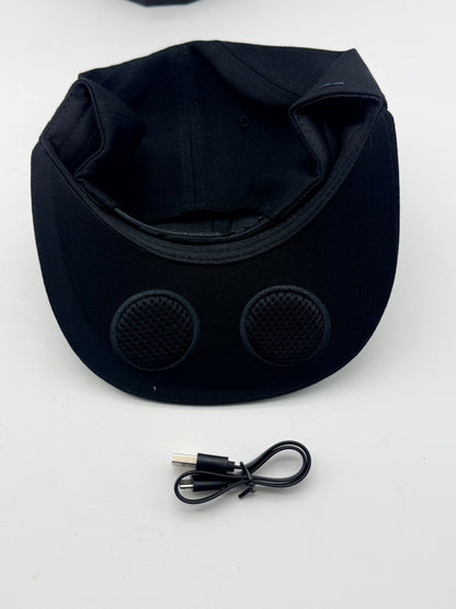 Casquette de Musique avec Haut-Parleur Bluetooth, Chapeau Bluetooth réglable avec Haut-Parleur Intelligent sans Fil Bluetooth 5.0, Casquette de Baseball Street Sports