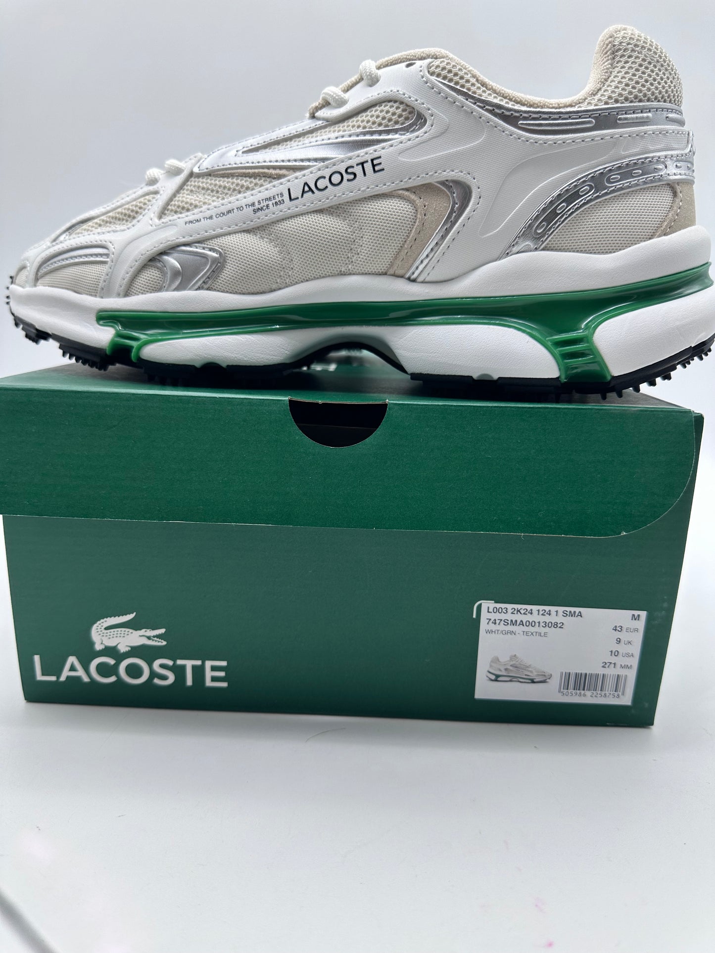 Sneakers L003 homme
Sneakers - Blanc - Lacoste - Homme taille 43