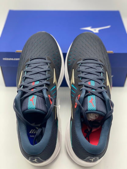 Baskets Mizuno Wave Rider , Chaussure de Course Homme taille 44 neuve