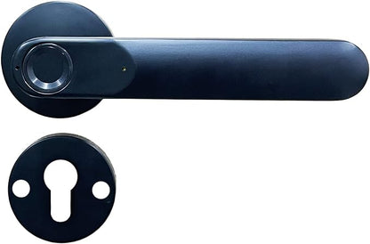 SEPOX poignée de porte intelligente reconnaissance d’empreintes digitales en métal téléphone portable bluetooth carte à puce serrure de porte noire à la maison sans clé neuf