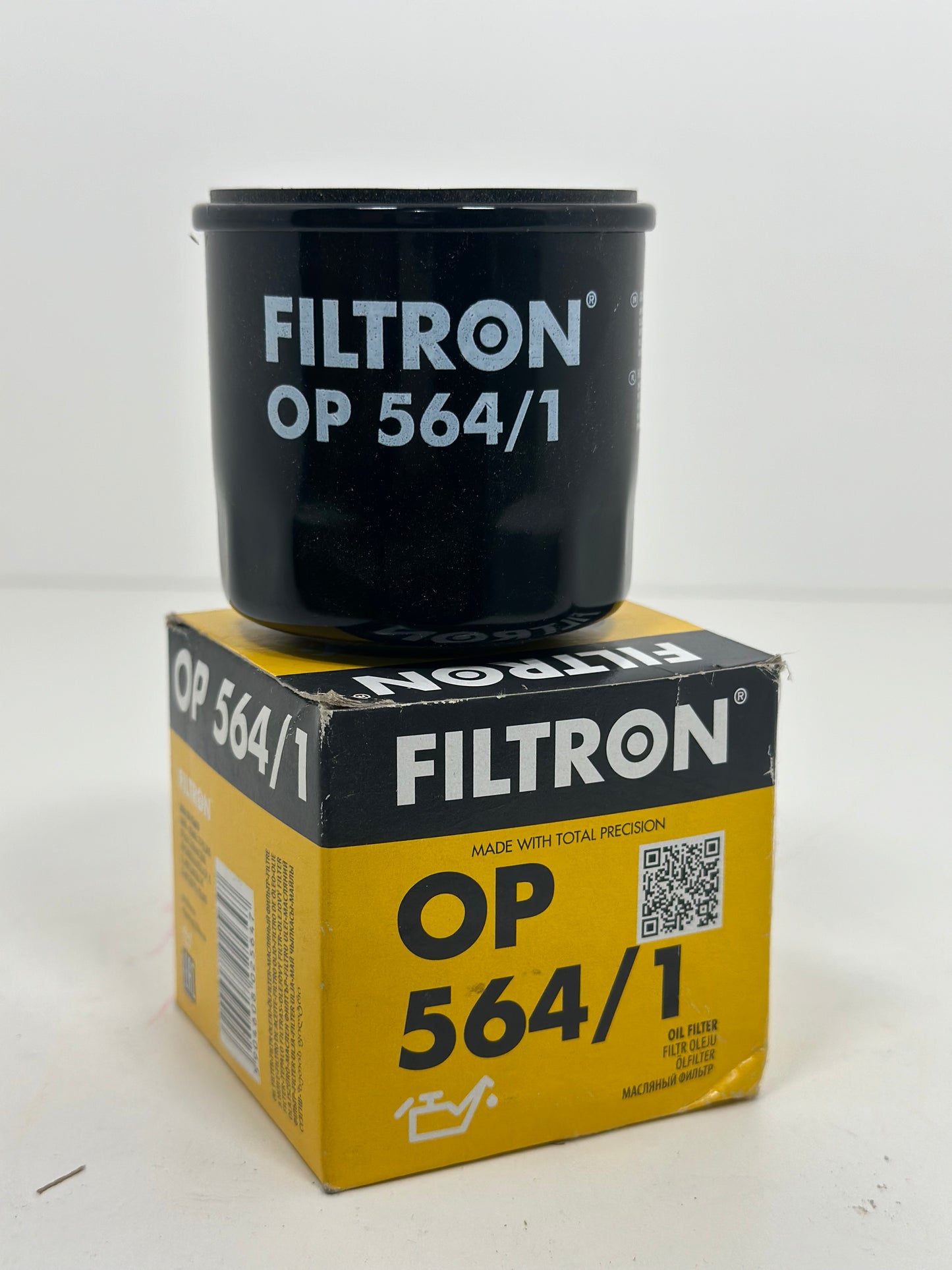 FILTRE À HUILE Pour Chevrolet
OP 564/1
CÓDIGO EAN: 5904608025647 Filtre à huile FILTRON OP 564
3/4-16 UNF, Filtre vissé
