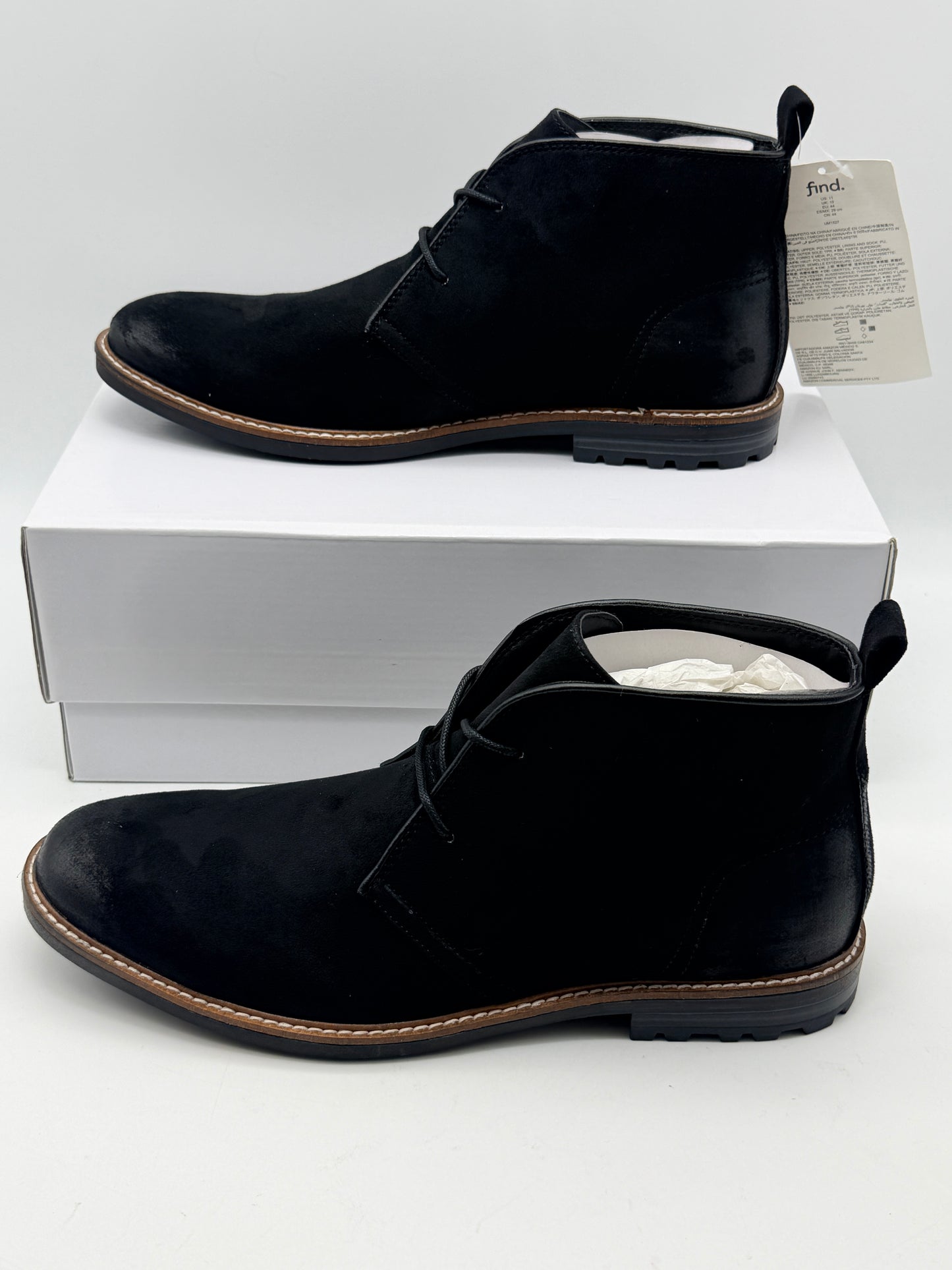 Chaussures à lacets - noir FIND
