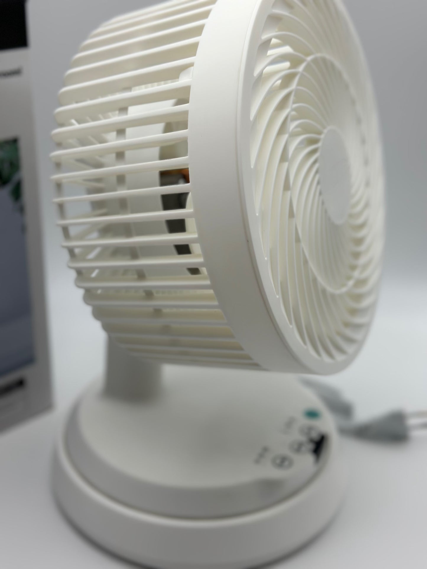 Ventilateur Silencieux avec Télécommande, 4 Vitesses Minuterie 7h Turbo Ventilateur à Circulation