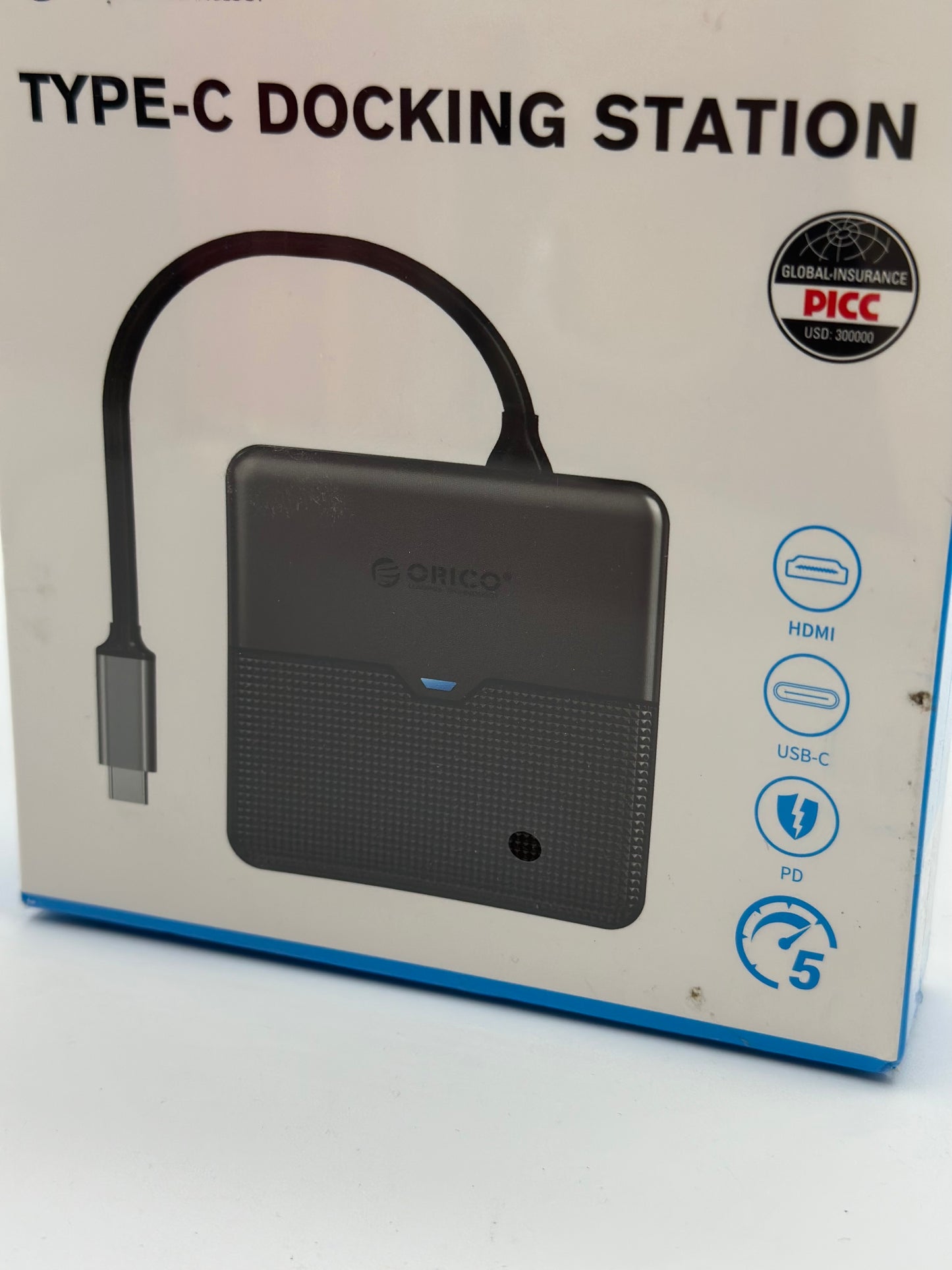 Hub USB C 9 en 1 Station d'accueil avec 1080P VGA & 4K HDMI, PD 100W, Ethernet 1000M, SD/TF, 3 Ports 5Gbps USB A 3.0, Type C Multi Docking Station pour MacBook Air Pro M2 M1 iPad Surface Dell Hp